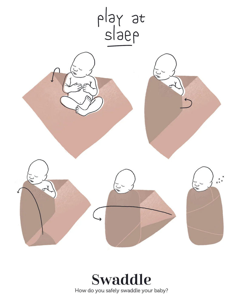 Play at Slaep - Swaddle XL Meek