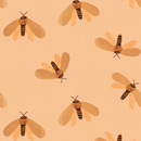 Behang Play at Slaep - Moth Sun - Aniek Bartels