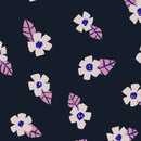 Behangstaal Meet Me at the Wall - Poppy Flowers Dark - Naturel Noord