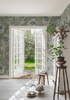 Wallpaper Sandberg - Poppy - Garden Green