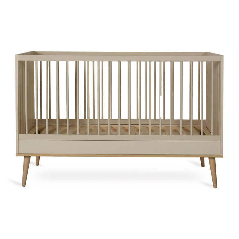 Quax Ledikant Flow Clay and Oak 140x70cm Juniorbed