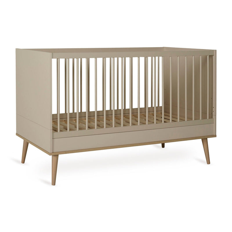 Quax Ledikant Flow Clay and Oak 140x70cm Juniorbed