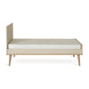 Quax Ledikant Flow Clay and Oak 140x70cm Juniorbed