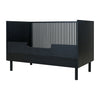 Quax Meegroeibed 70x140 Hai No Ki Black Ash Zwart