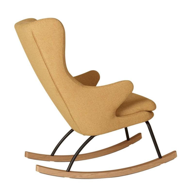 Quax Schommelstoel Rocking Adult Chair De Luxe - Saffran