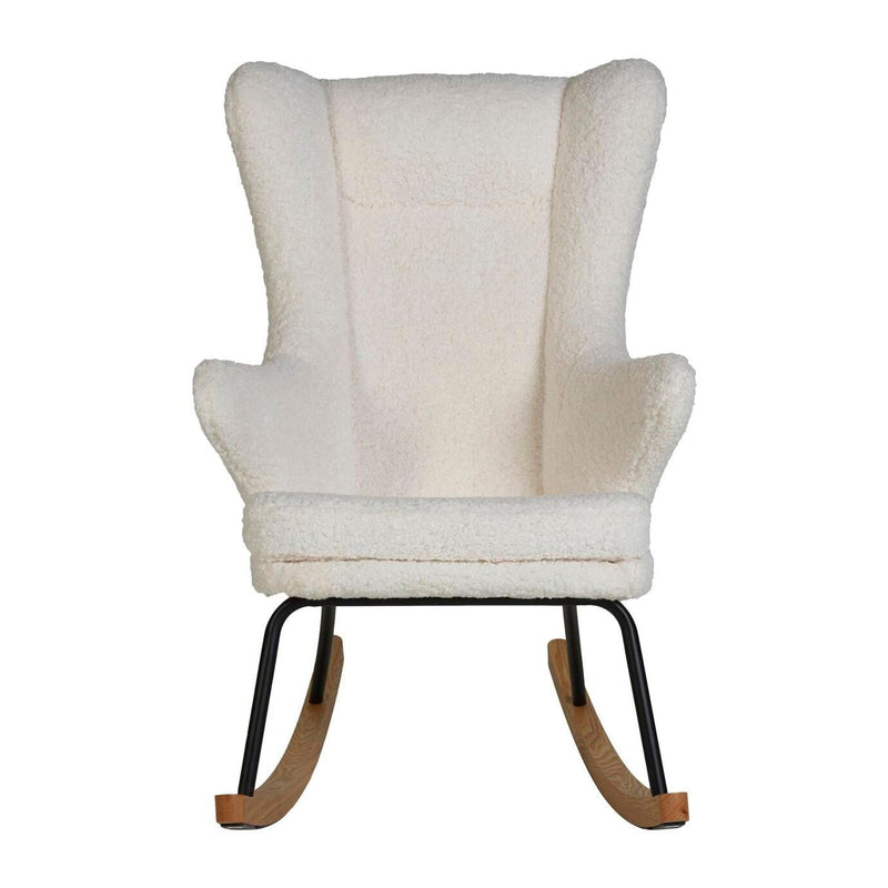 Quax Schommelstoel Rocking Adult Chair De Luxe - Limited Edition Teddy