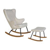 Quax Schommelstoel Rocking Adult Chair De Luxe - Limited Edition Teddy