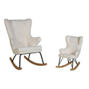 Quax Schommelstoel Rocking Adult Chair De Luxe - Limited Edition Teddy