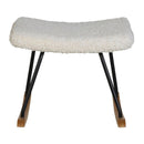 Quax Schommelstoel Hocker Voetenbank - Teddy