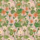 Meet Me at the Wall - Blooming daisies - Smokey pink - Lotte Dirks