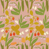 Behangstaal Meet Me at the Wall - Strawberry field - Blush pink - Lotte Dirks