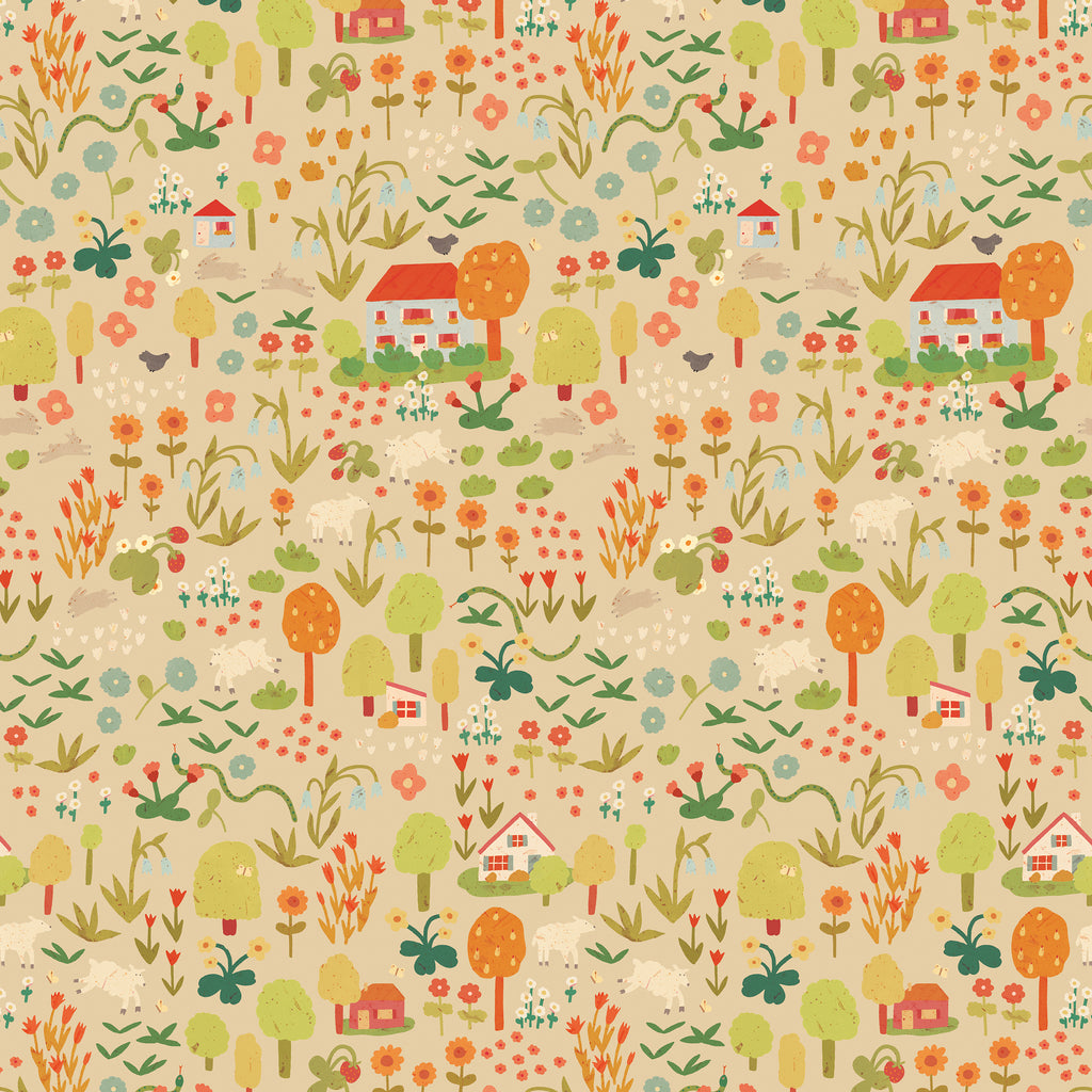 Meet Me at the Wall - Wildflower - Biscuit - Lotte Dirks