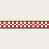 Atelier Florentine - Checked wallpaper border - Red