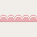 Atelier Florentine - Double scalloped wallpaper edge - Pink