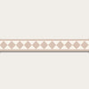 Atelier Florentine - Wallpaper border with diamonds - Red