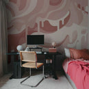 Tapete Rebel Walls – Dripping Ice Cream – Rosa