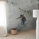 Behang Rebel Walls - In the Clouds - Light Blue