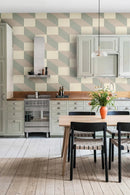 Behang Rebel Walls - Filled Optic - Beige