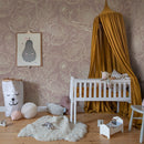 Behangstaal Rebel Walls - Golden Poppy - Dusty Pink