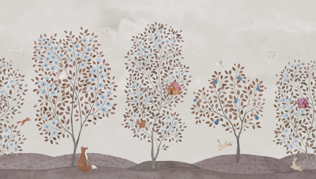 Behangstaal Rebel Walls - Happy heaven - Beige