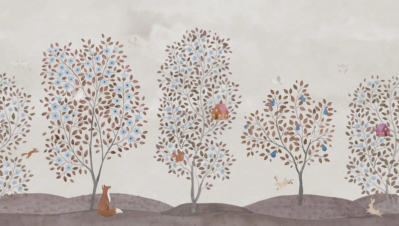 Behang Rebel Walls - Happy heaven - Beige