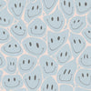 Behang Rebel Walls - Happy Rebel, Light Blue