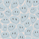 Behang Rebel Walls - Happy Rebel, Light Blue