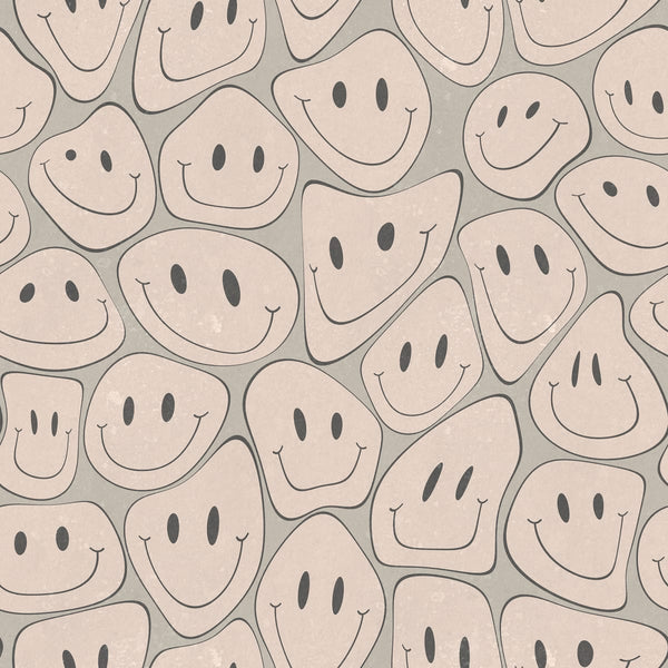 Tapetenmuster Rebel Walls – Happy Rebel – Soft Pink