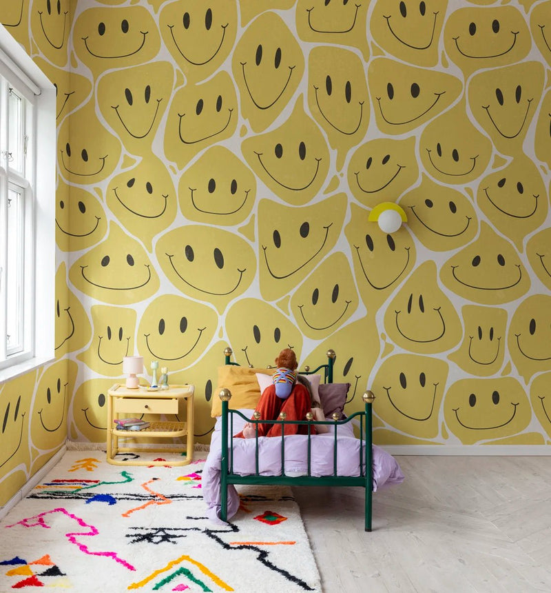 Papier peint Rebel Walls - Happy Rebel, Soleil