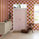 Behangstaal Rebel Walls - Happy Squares - Fudge