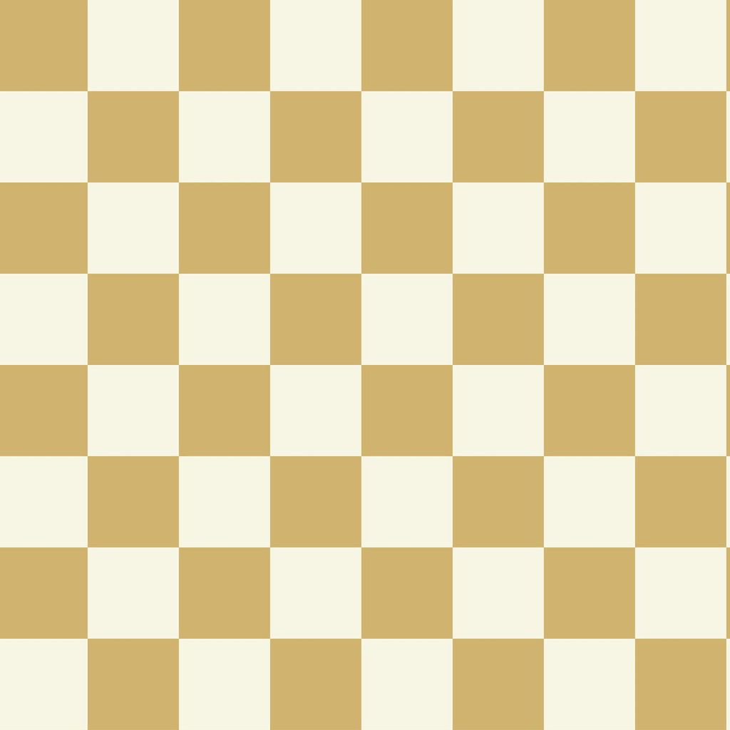 Behang Rebel Walls - Happy Squares - Mustard