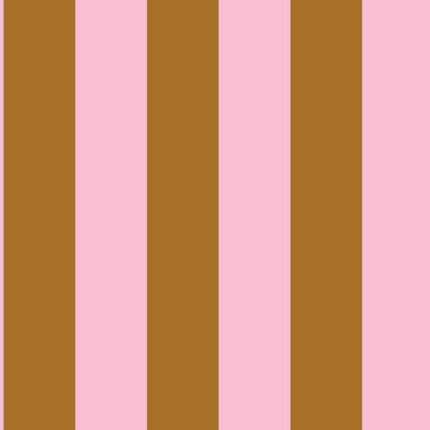 Behangstaal Rebel Walls - Happy Stripes - Fudge