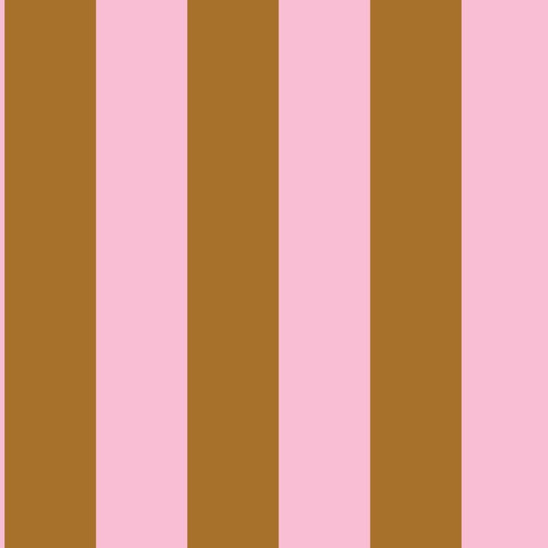 Papier peint Rebel Walls - Happy Stripes - Fudge