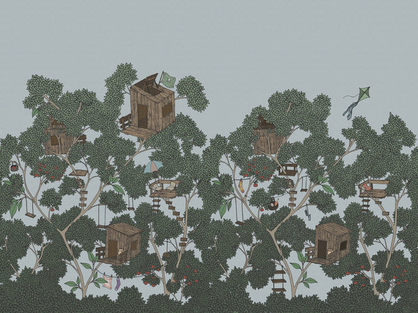 Tapete Rebellenwände - Spielplatz - Sommer