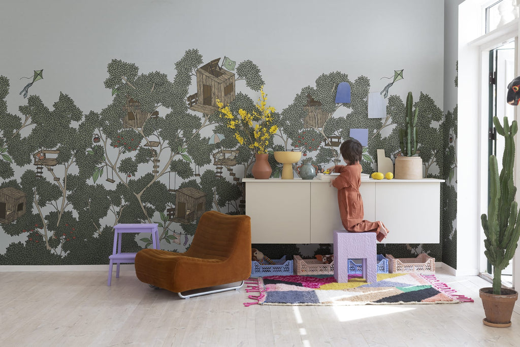 Behang Rebel Walls - Playground - Summer