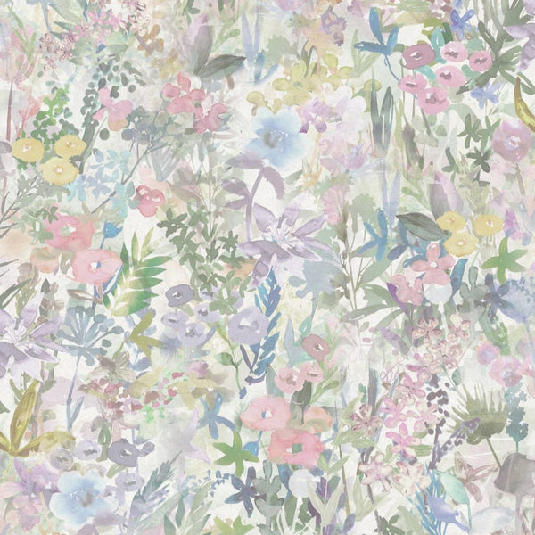 Wallpaper Rebel Walls - Poppy Meadow - Pastel
