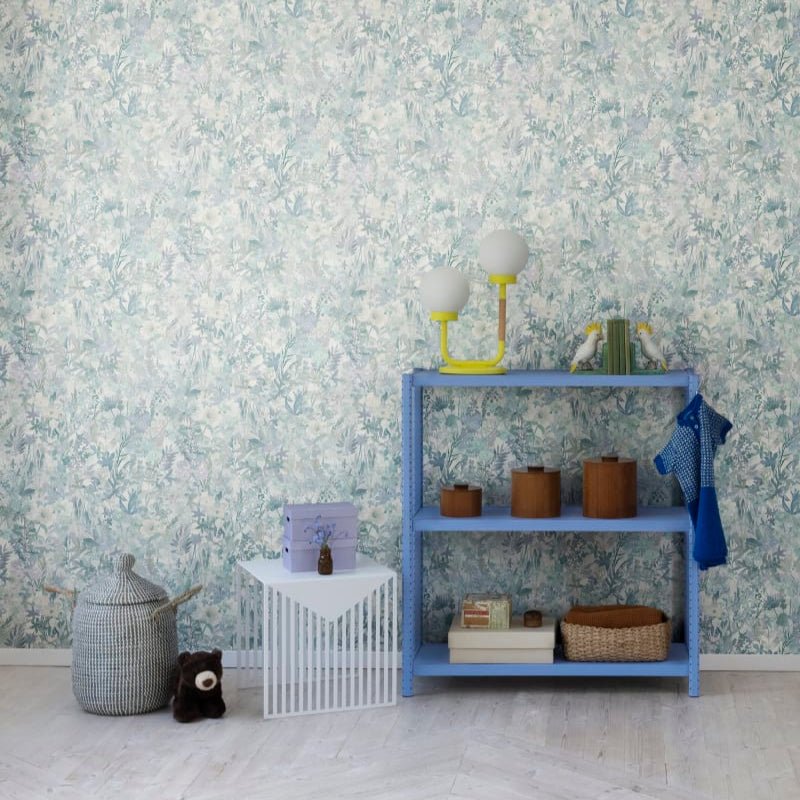 Wallpaper Rebel Walls - Poppy Meadow - Sky