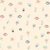 Wallpaper Rebel Walls - Summer Lo -Fi - Beige