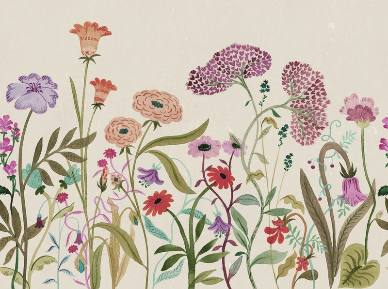 Wallpaper Rebel Walls - Summerfield - Beige