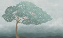 Wallpaper Rebel Walls - Windy tree - Blue