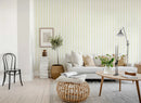 Behang Rebel Walls - Wobbly Stripe, Cloud Dancer