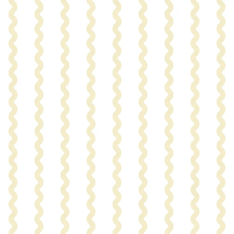 Behang Rebel Walls - Wobbly Stripe, Cloud Dancer