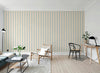 Behang Rebel Walls - Wobbly Stripe, Light blue