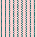 Behangstaal Rebel Walls - Wobbly Stripe, Pink