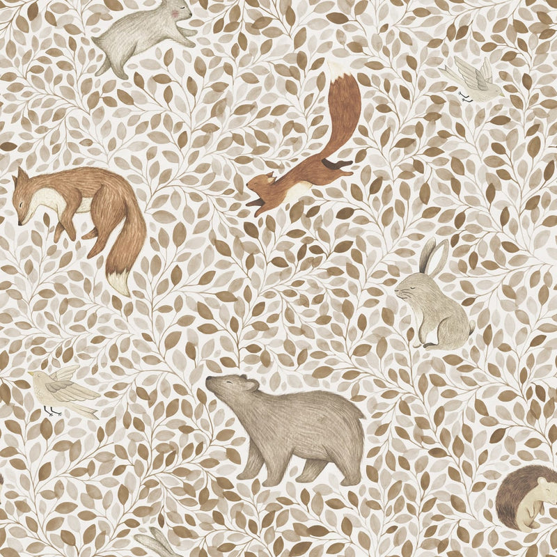 Behangstaal Rebel Walls - Lullaby - Beige