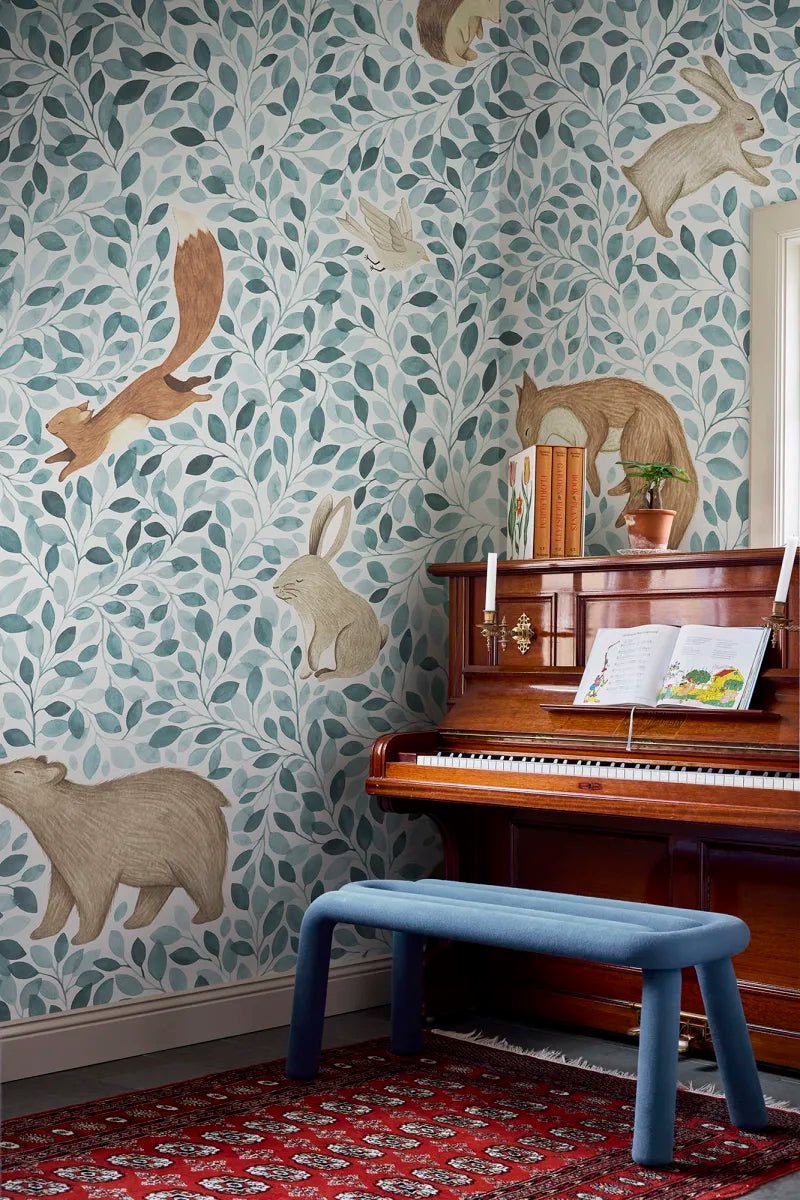 Behang Rebel Walls - Lullaby - Blue