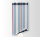 Blue Red Stripped Wallpaper