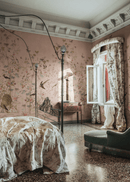Wallpaper Sandberg - Chinoiserie Garden, Pink