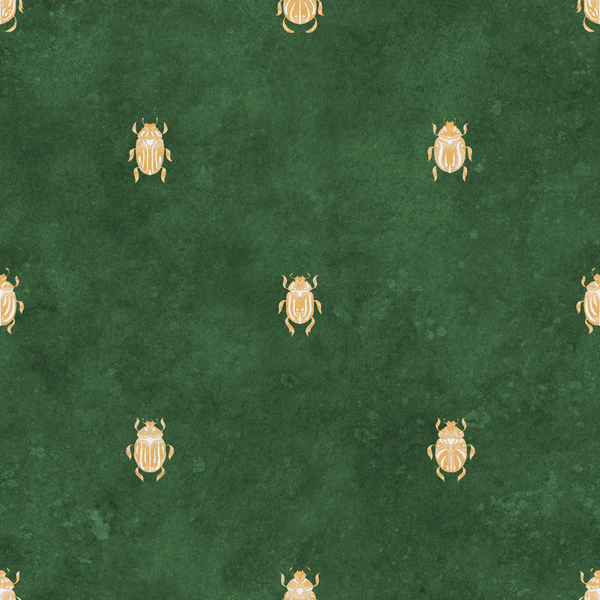 Wallpaper sample Sandberg - Audrey - Dark Green