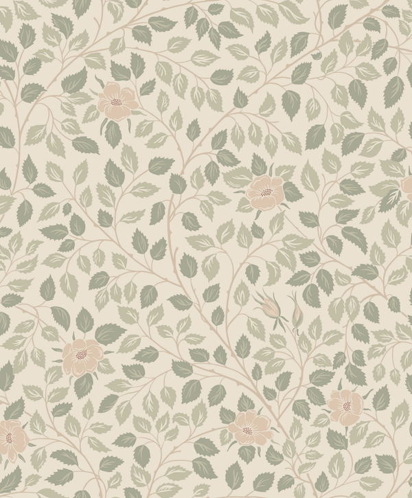 Wallpaper sample Sandberg - Solliden - Spring Green